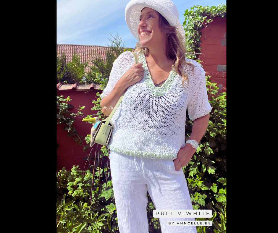 Pull V-White