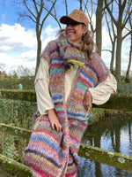 Afbeelding in Gallery-weergave laden, Gilet Rainbow Mouwloos
