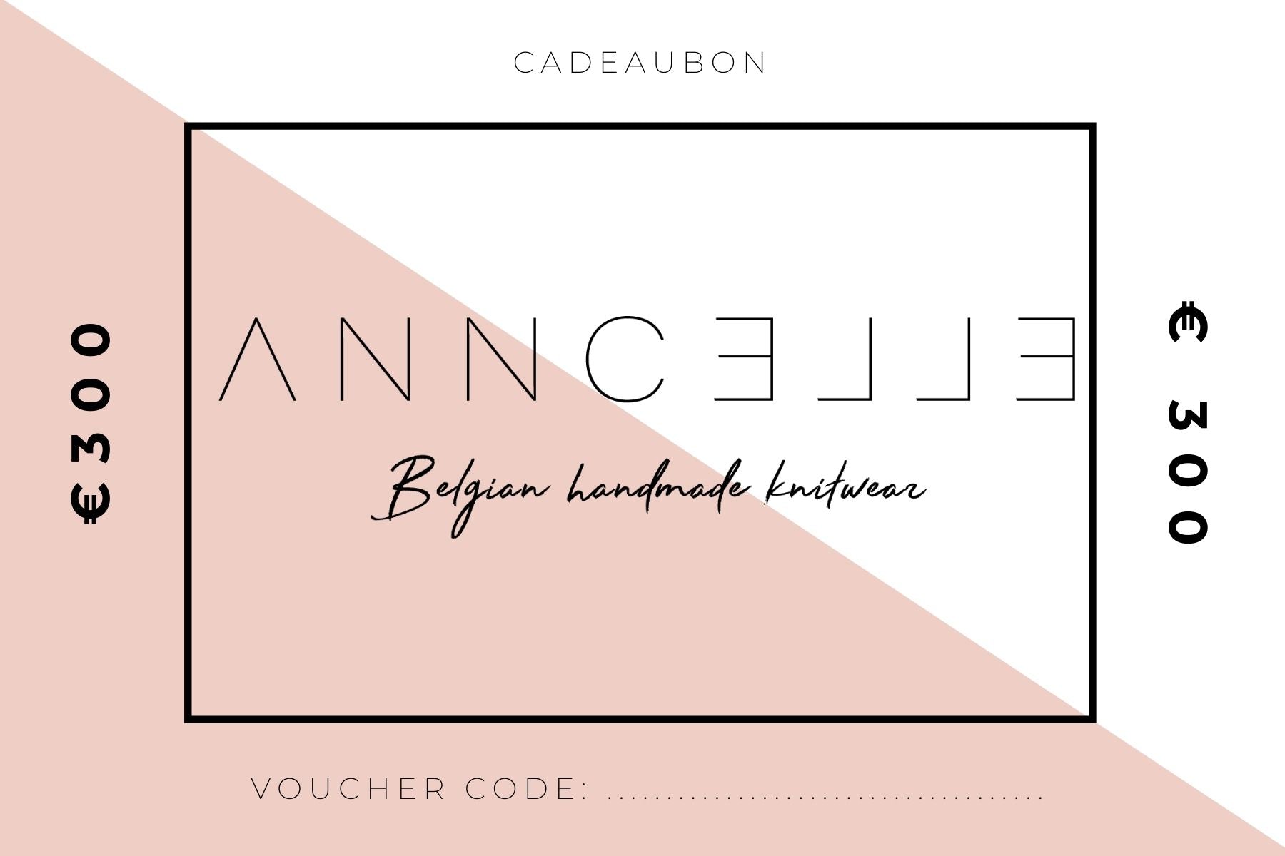 Anncelle Knits Cadeaubon